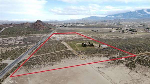 28.6 Acres of Land with Home for Sale in Lucerne Valley, California