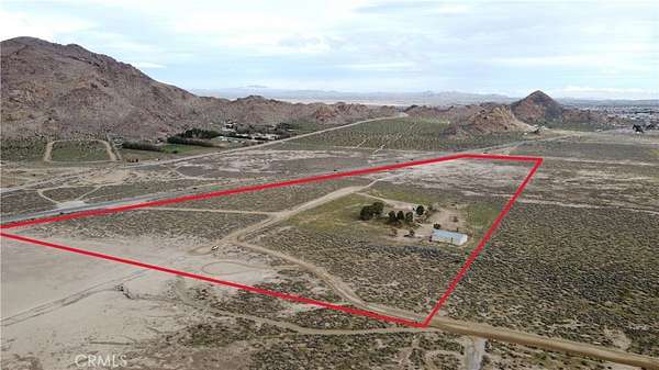 28.6 Acres of Land with Home for Sale in Lucerne Valley, California