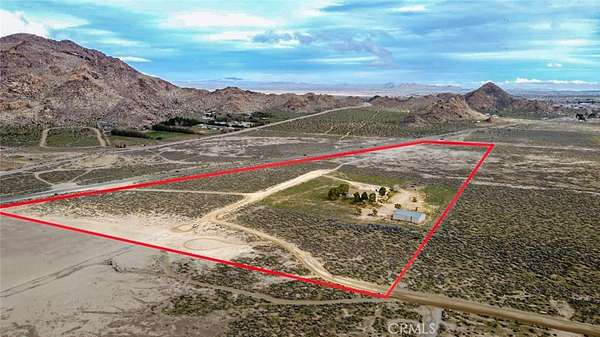 28.6 Acres of Recreational Land with Home for Sale in Lucerne Valley, California