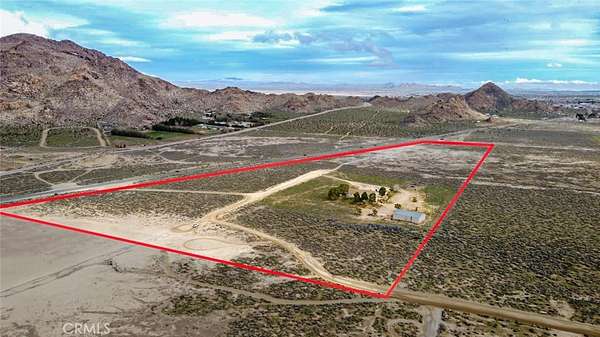 28.6 Acres of Recreational Land with Home for Sale in Lucerne Valley, California