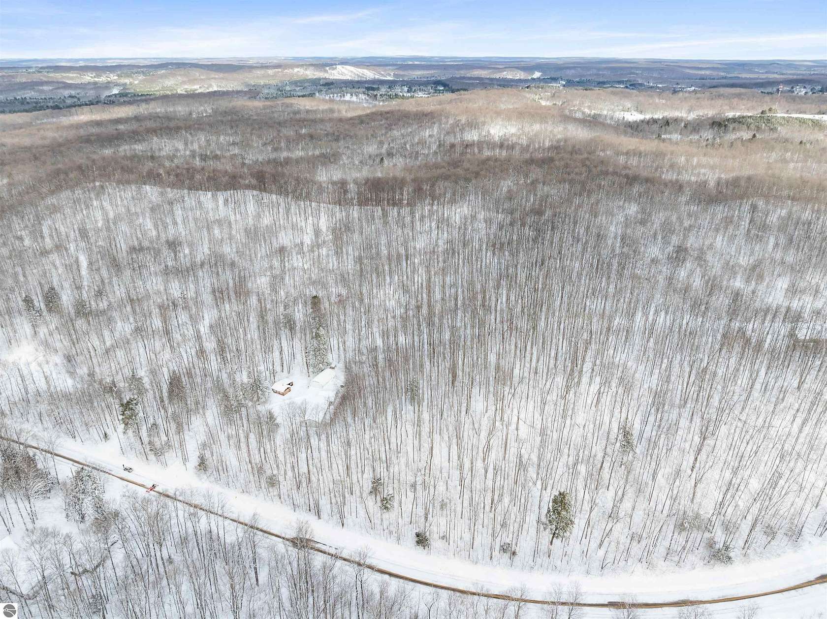 46.4 Acres of Recreational Land with Home for Sale in Mancelona, Michigan