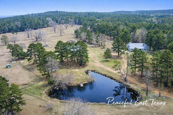 38 Acres of Agricultural Land with Home for Sale in Palestine, Texas