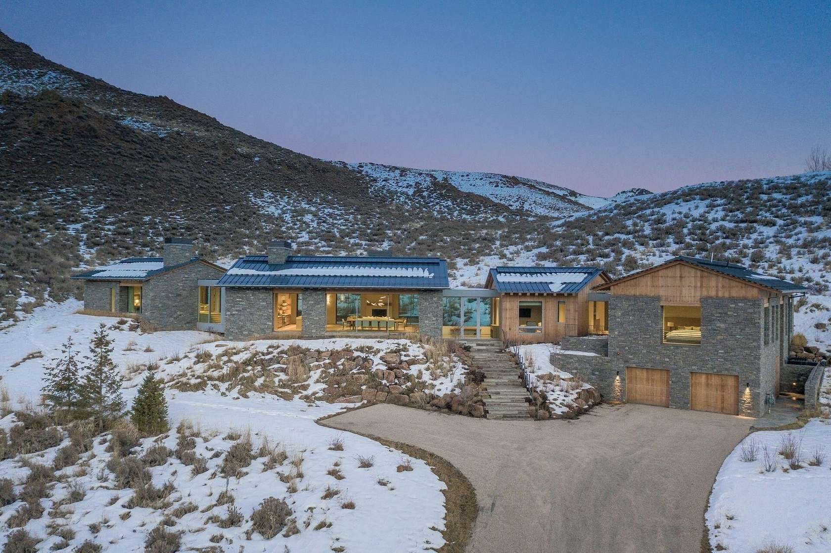 9.84 Acres of Residential Land with Home for Sale in Ketchum, Idaho