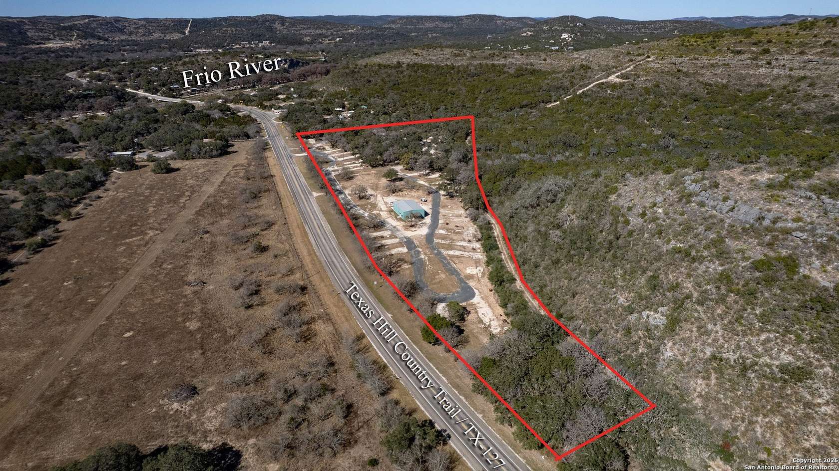 9 Acres of Improved Mixed-Use Land for Sale in Concan, Texas