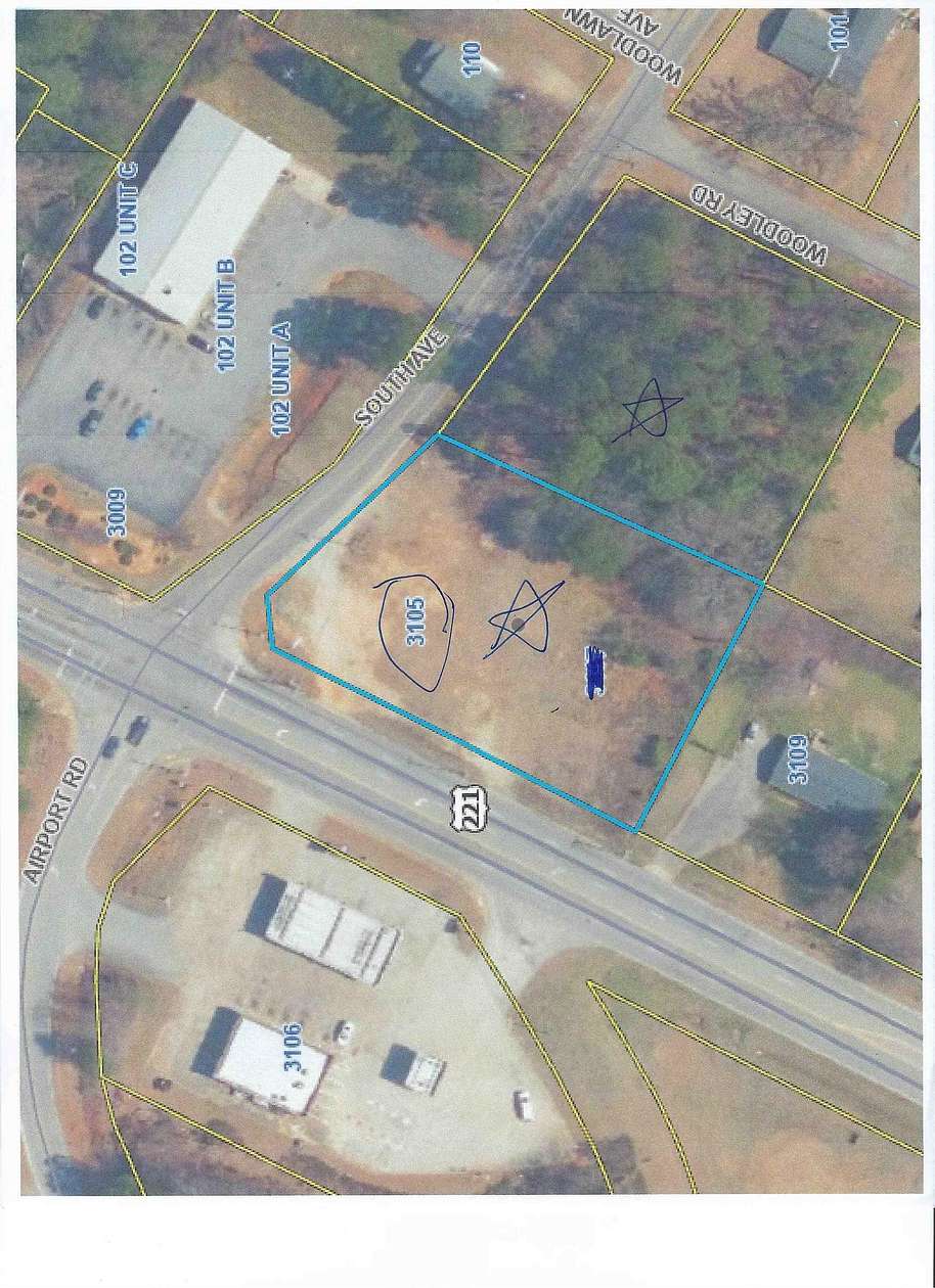 2 Acres of Commercial Land for Sale in Spartanburg, South Carolina