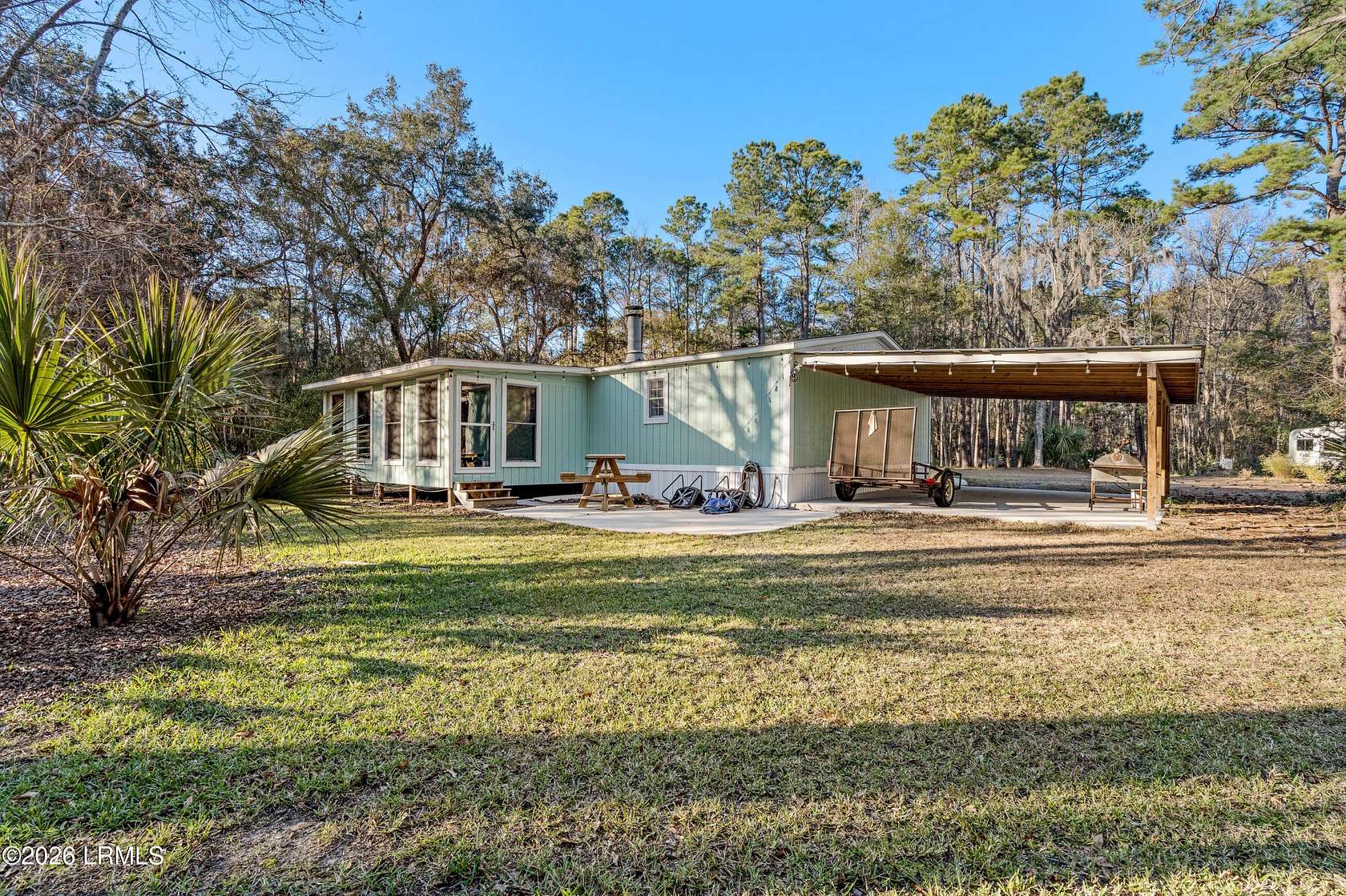 6 Acres of Land with Home for Sale in Beaufort, South Carolina