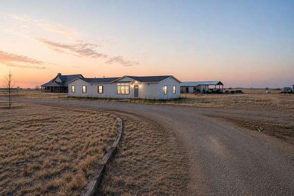 3.88 Acres of Land with Home for Sale in Canyon, Texas