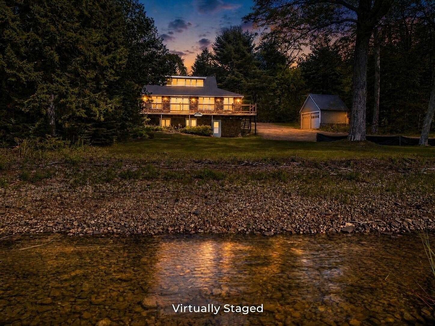 3 Acres of Land with Home for Sale in Baileyville Town, Maine