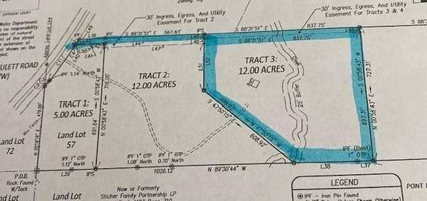 12 Acres of Land for Sale in Carrollton, Georgia