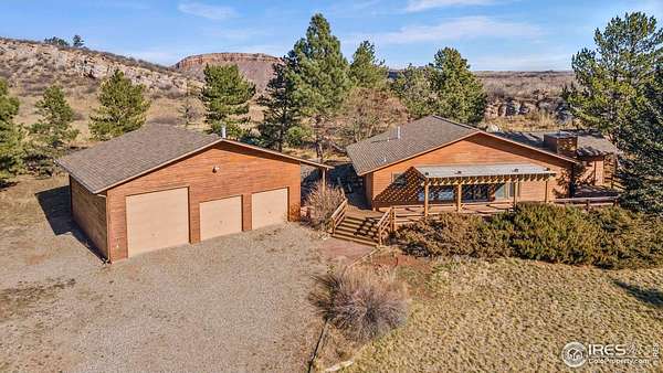 5 Acres of Residential Land with Home for Sale in Bellvue, Colorado