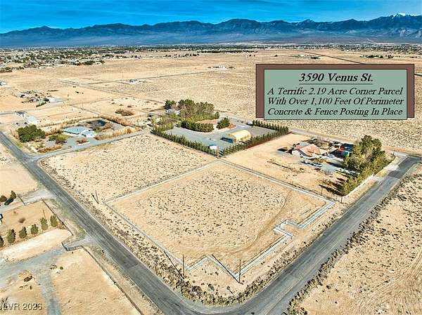 2.19 Acres of Residential Land for Sale in Pahrump, Nevada