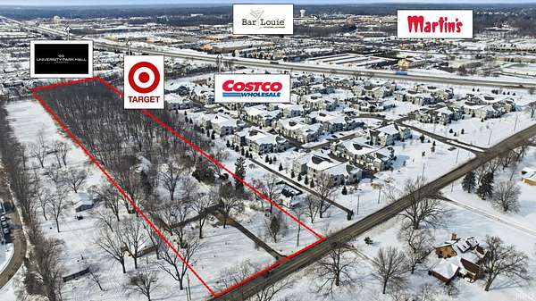5 Acres of Mixed-Use Land for Sale in Granger, Indiana