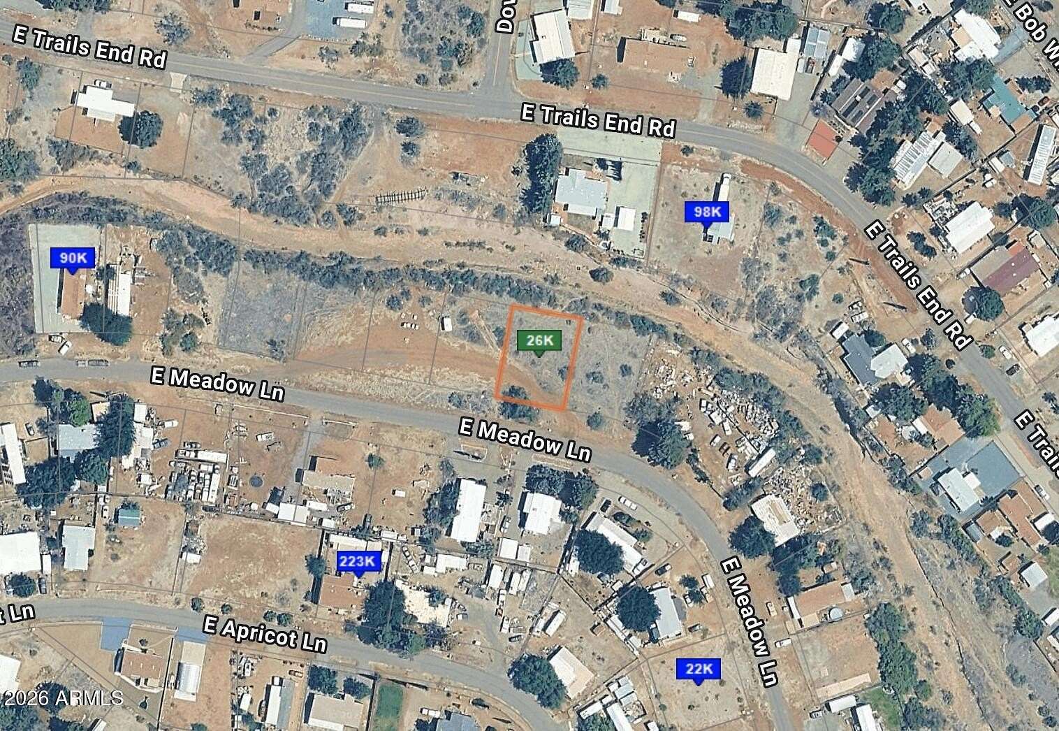 0.19 Acres of Residential Land for Sale in Mayer, Arizona