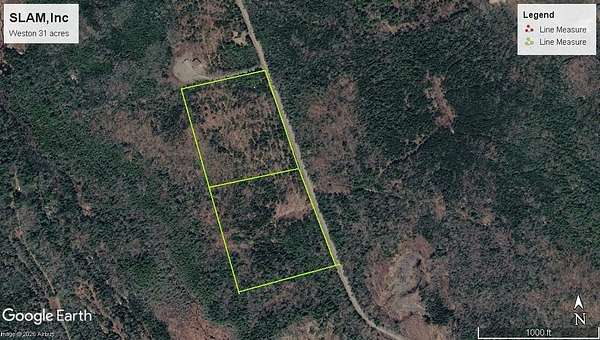 15.5 Acres of Land for Sale in Weston, Maine
