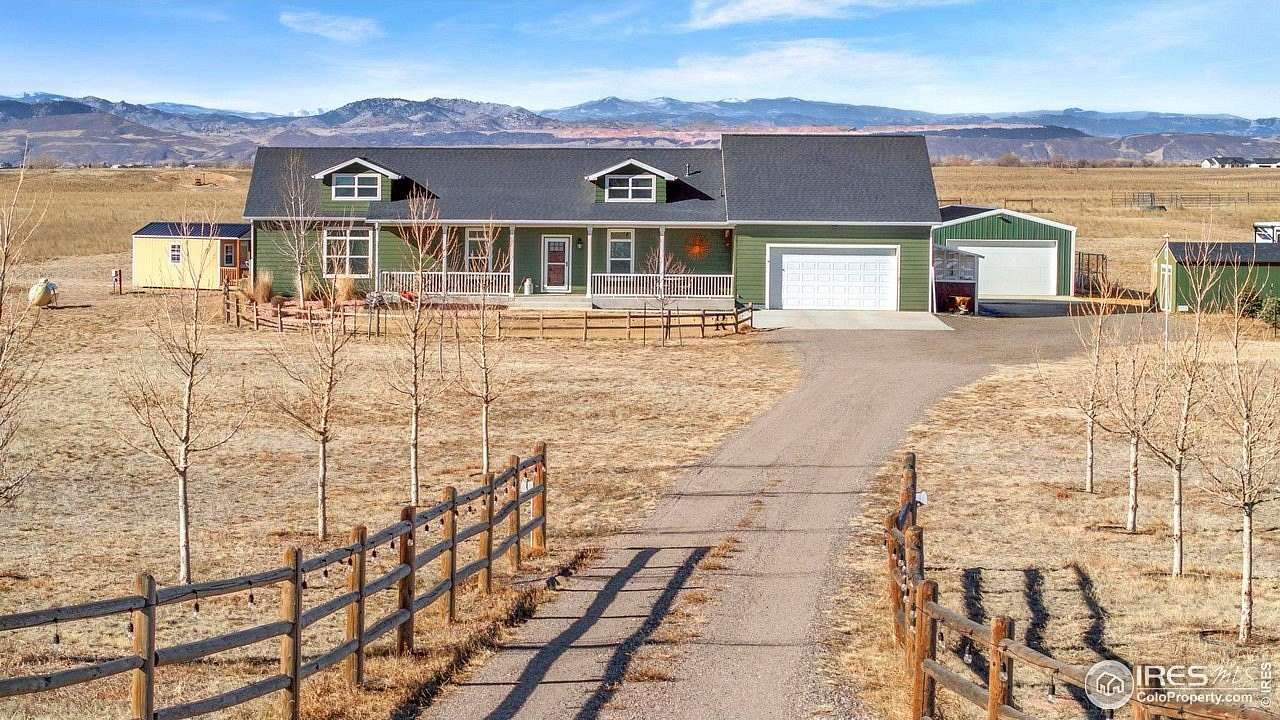 40 Acres of Recreational Land with Home for Sale in Wellington, Colorado