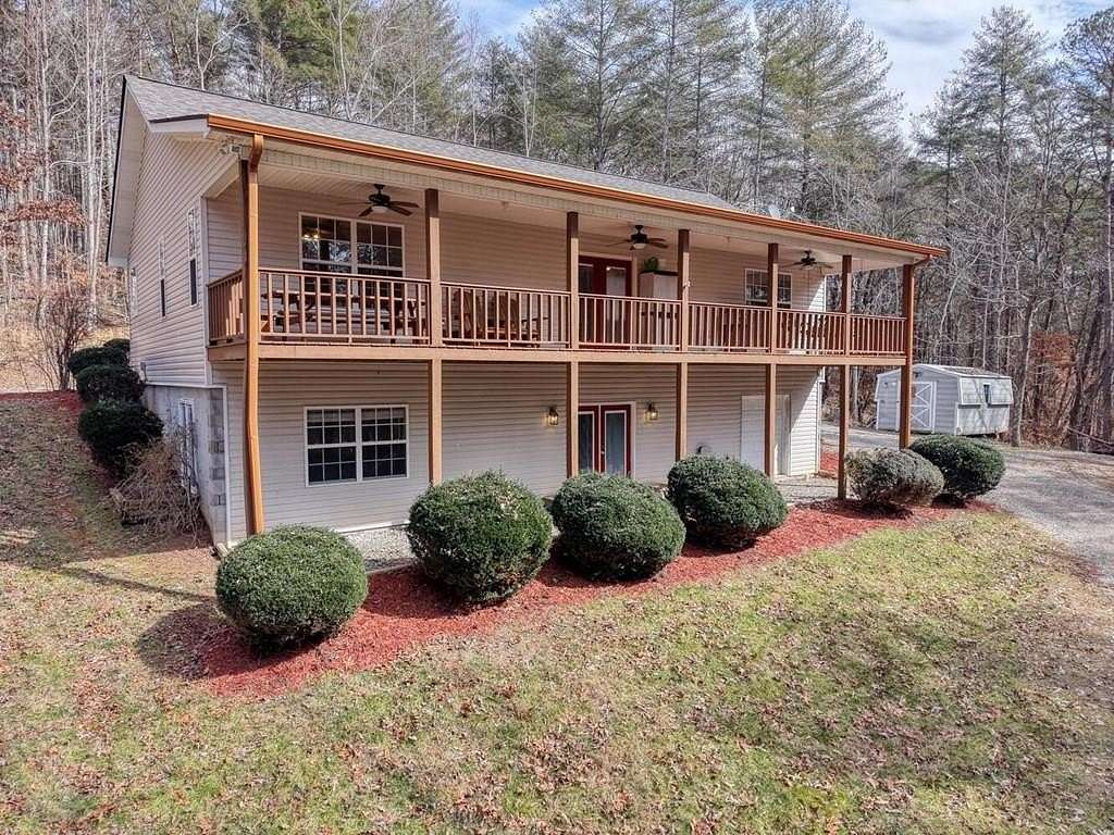 1.5 Acres of Land with Home for Sale in Blairsville, Georgia