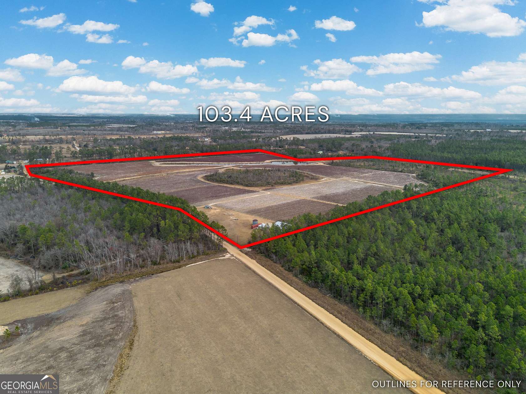 103 Acres of Land for Sale in Nicholls, Georgia