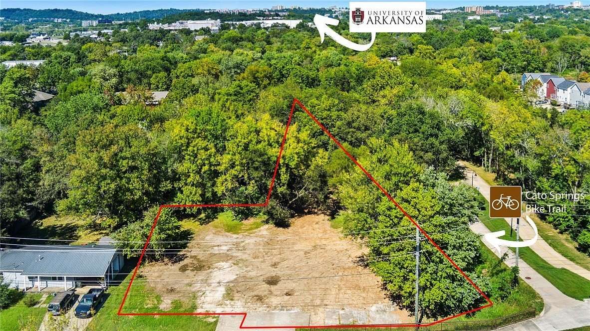 0.49 Acres of Mixed-Use Land for Sale in Fayetteville, Arkansas