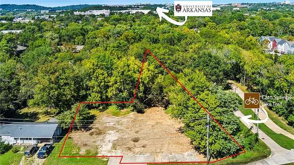 0.49 Acres of Mixed-Use Land for Sale in Fayetteville, Arkansas