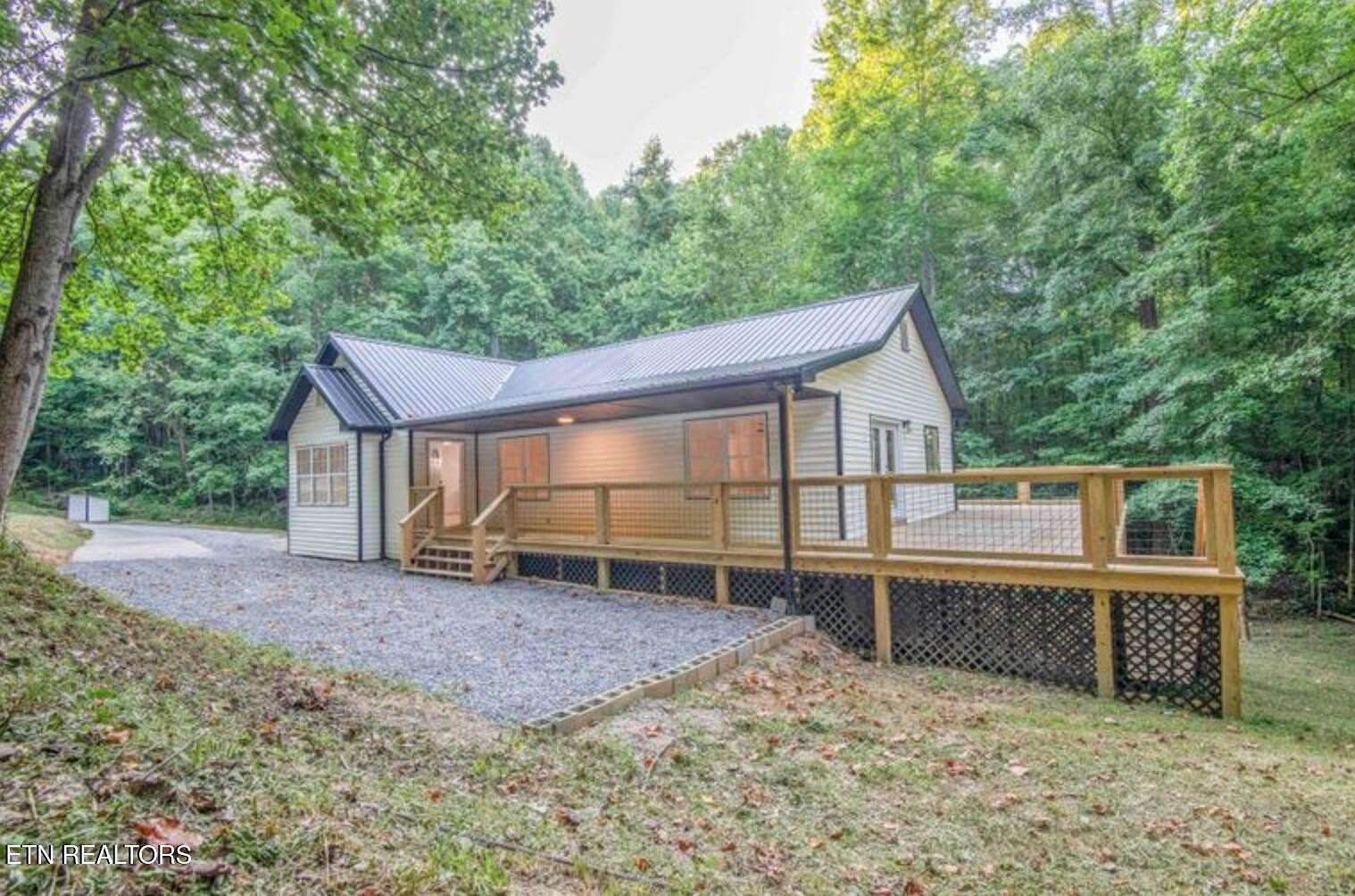 7.57 Acres of Residential Land with Home for Sale in Rockford, Tennessee