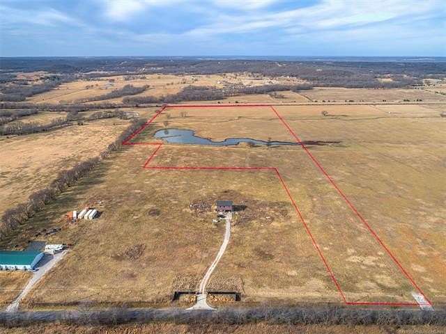 34.3 Acres of Land for Sale in Mounds, Oklahoma