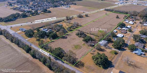 11.3 Acres of Commercial Land for Sale in Broussard, Louisiana