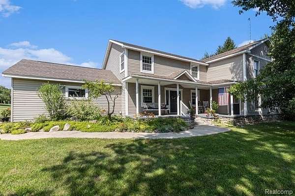 19.7 Acres of Land with Home for Sale in Attica, Michigan