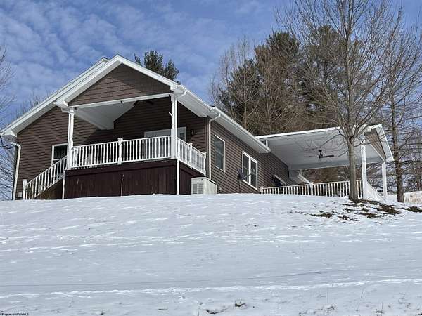 4 Acres of Residential Land with Home for Sale in Clarksburg, West Virginia