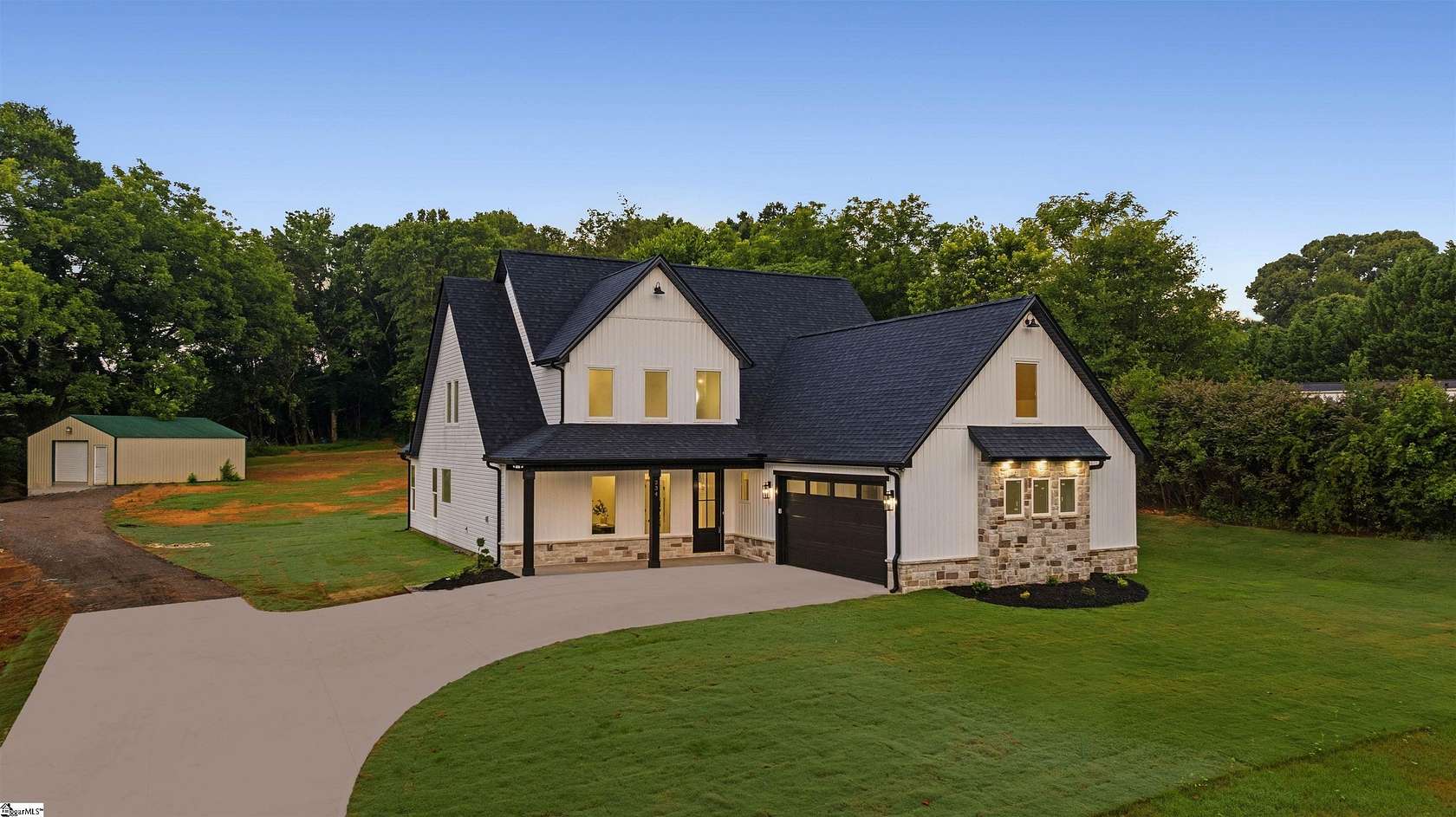 1.58 Acres of Land with Home for Sale in Inman, South Carolina