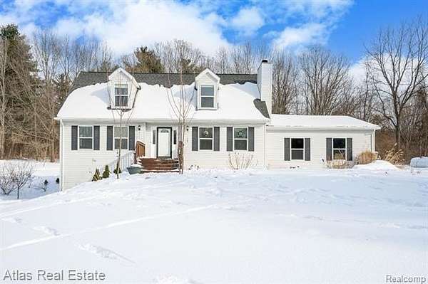 2.42 Acres of Land with Home for Sale in Ortonville, Michigan