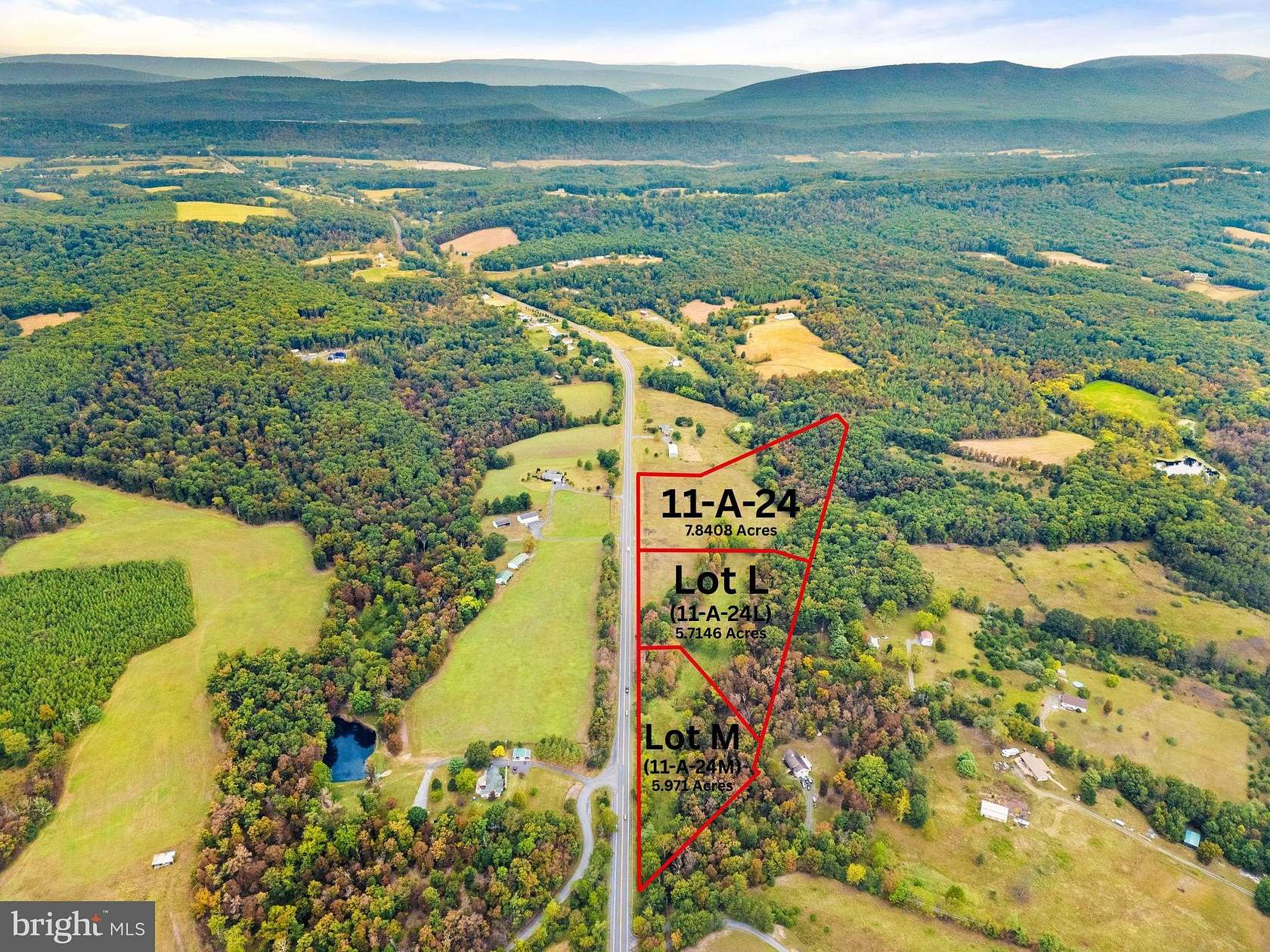 11.7 Acres of Land for Sale in Cross Junction, Virginia