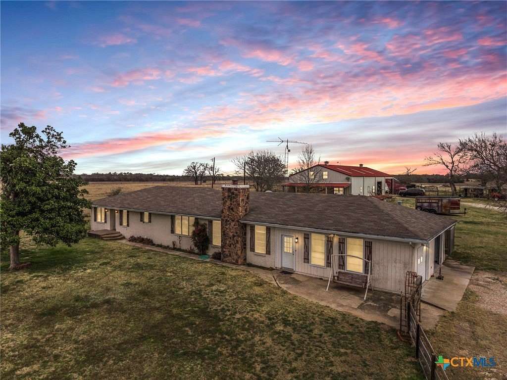 10 Acres of Land with Home for Sale in Thornton, Texas