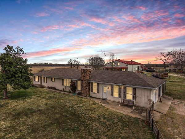 10 Acres of Land with Home for Sale in Thornton, Texas