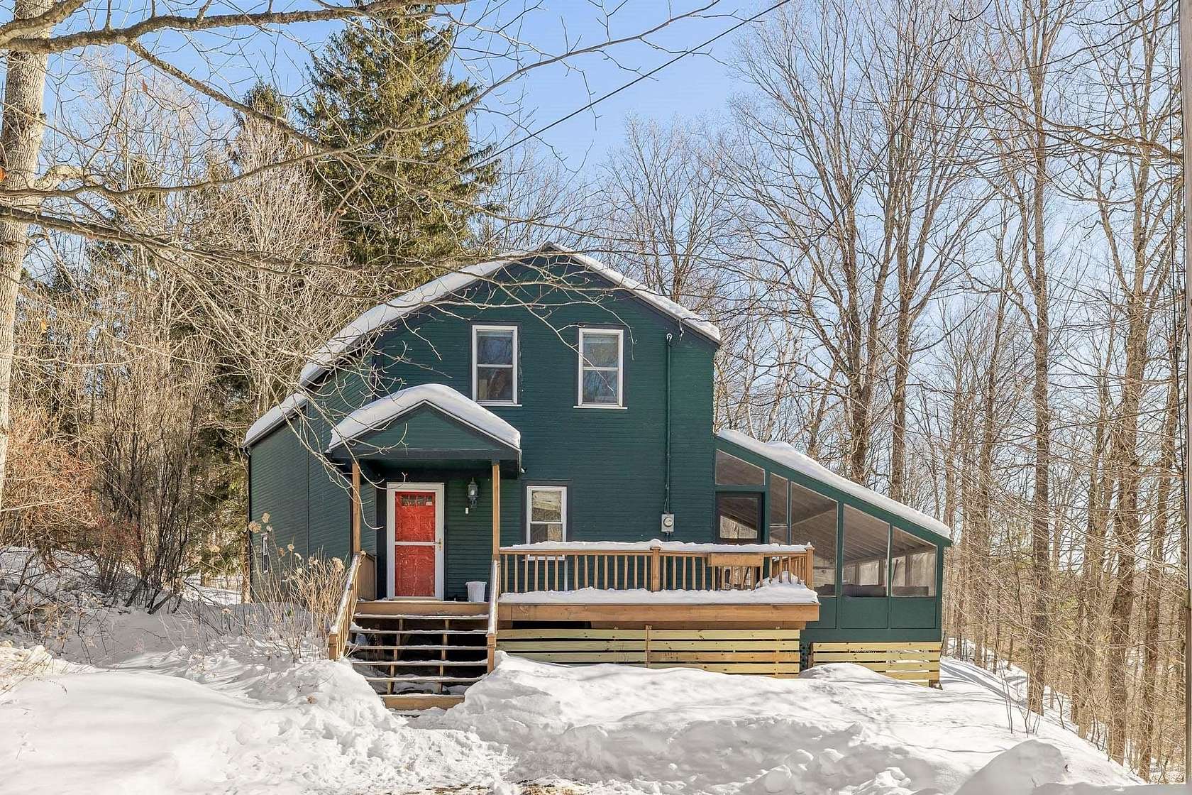 4.5 Acres of Land with Home for Sale in Fayston Town, Vermont