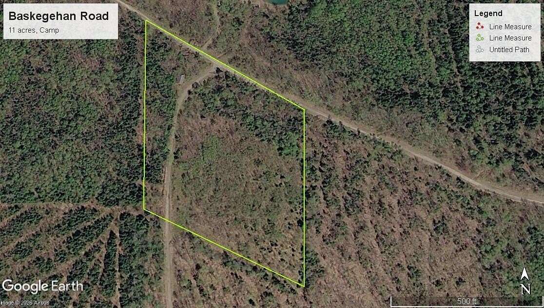 11 Acres of Land with Home for Sale in Bancroft, Maine