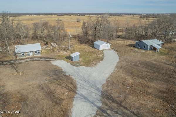 5 Acres of Residential Land with Home for Sale in Quapaw, Oklahoma