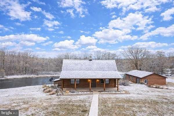 4.27 Acres of Residential Land with Home for Sale in Hedgesville, West Virginia