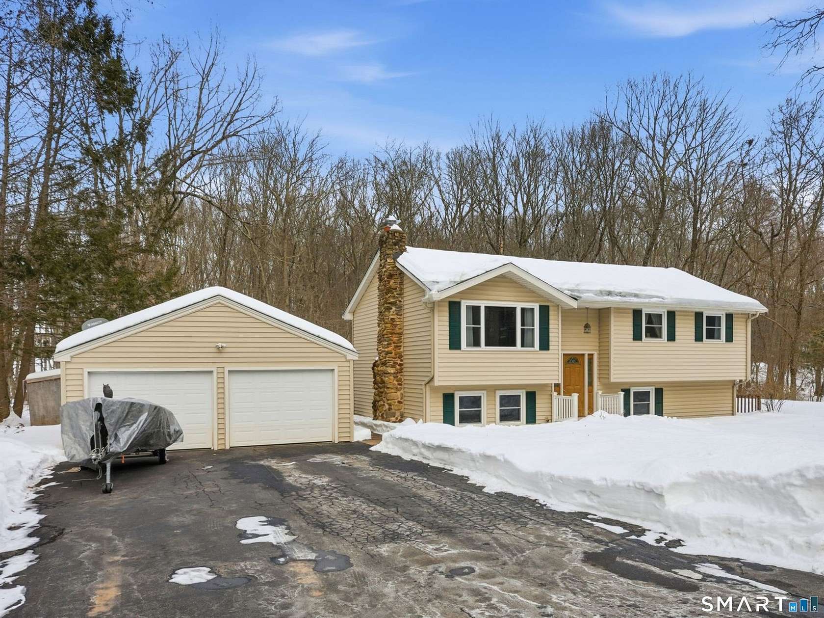 1.7 Acres of Residential Land with Home for Sale in Ellington, Connecticut