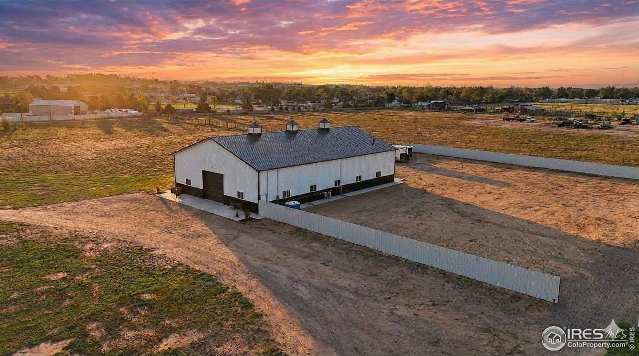 9.43 Acres of Residential Land with Home for Sale in Platteville, Colorado