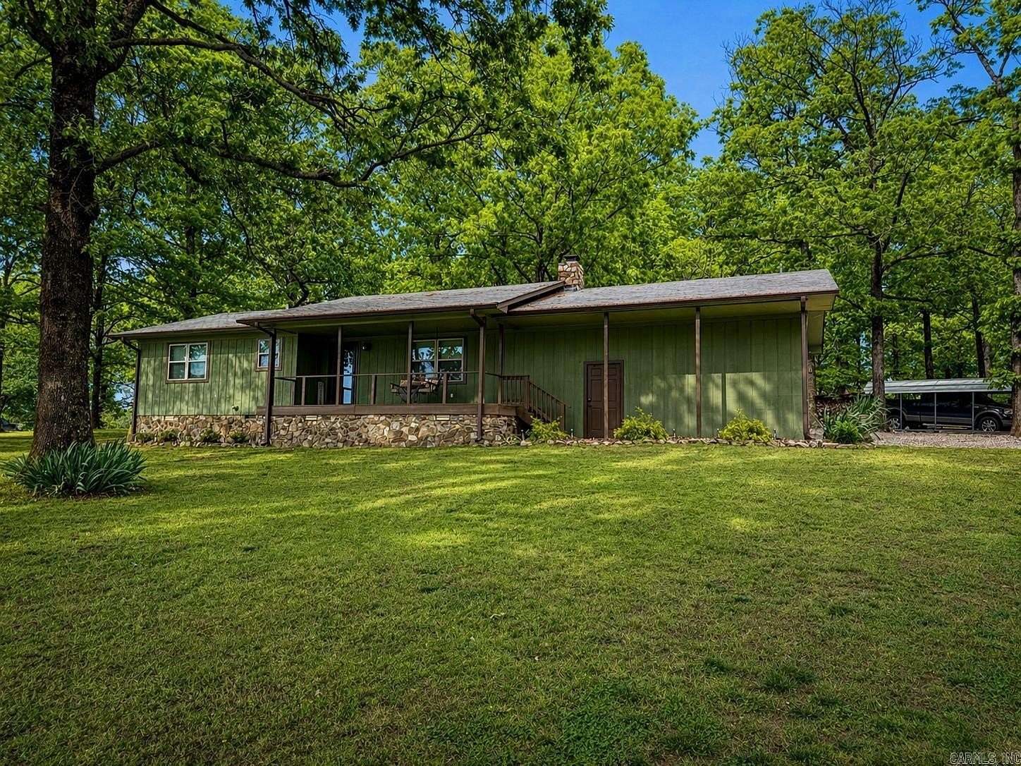 6 Acres of Land with Home for Sale in Wickes, Arkansas