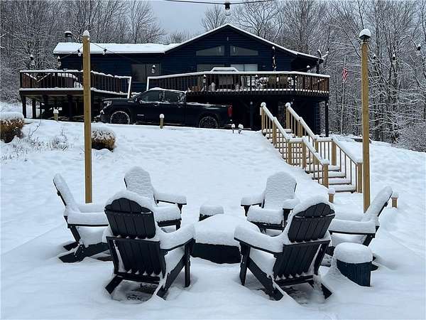4.9 Acres of Land with Home for Sale in Fremont Town, New York