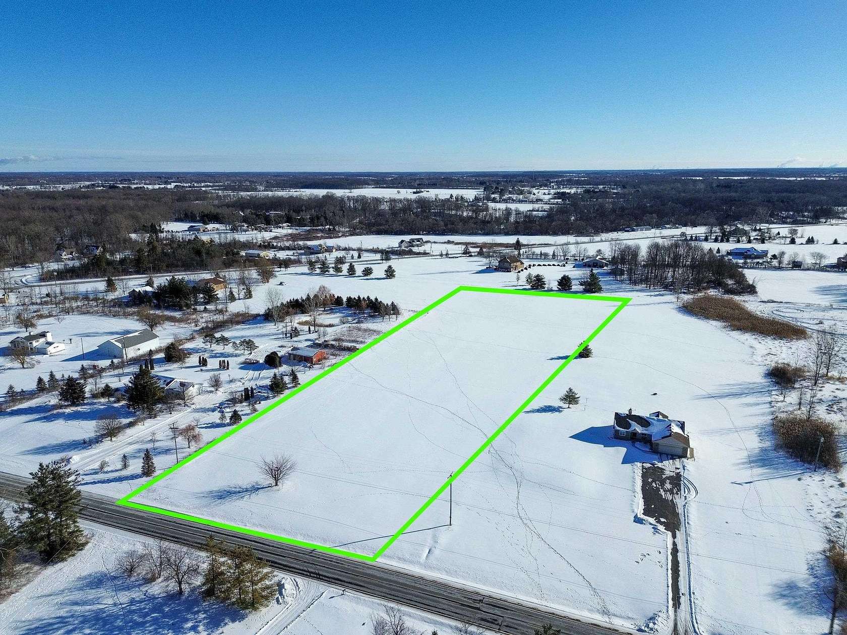 5 Acres of Residential Land for Sale in Riley Township, Michigan