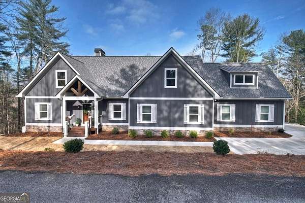 2 Acres of Land with Home for Sale in Ellijay, Georgia