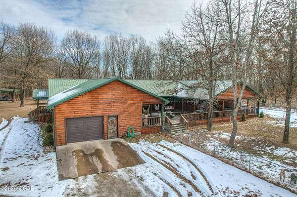 30 Acres of Recreational Land with Home for Sale in Anderson, Missouri