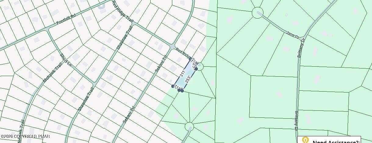 0.69 Acres of Land for Sale in Albrightsville, Pennsylvania