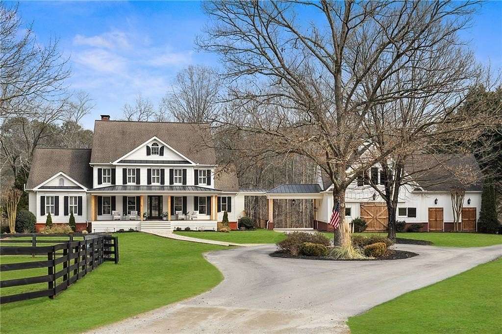 8.88 Acres of Land with Home for Sale in Milton, Georgia