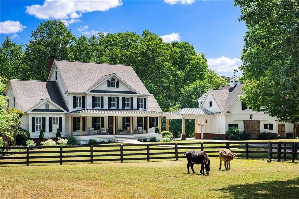 8.88 Acres of Land with Home for Sale in Milton, Georgia