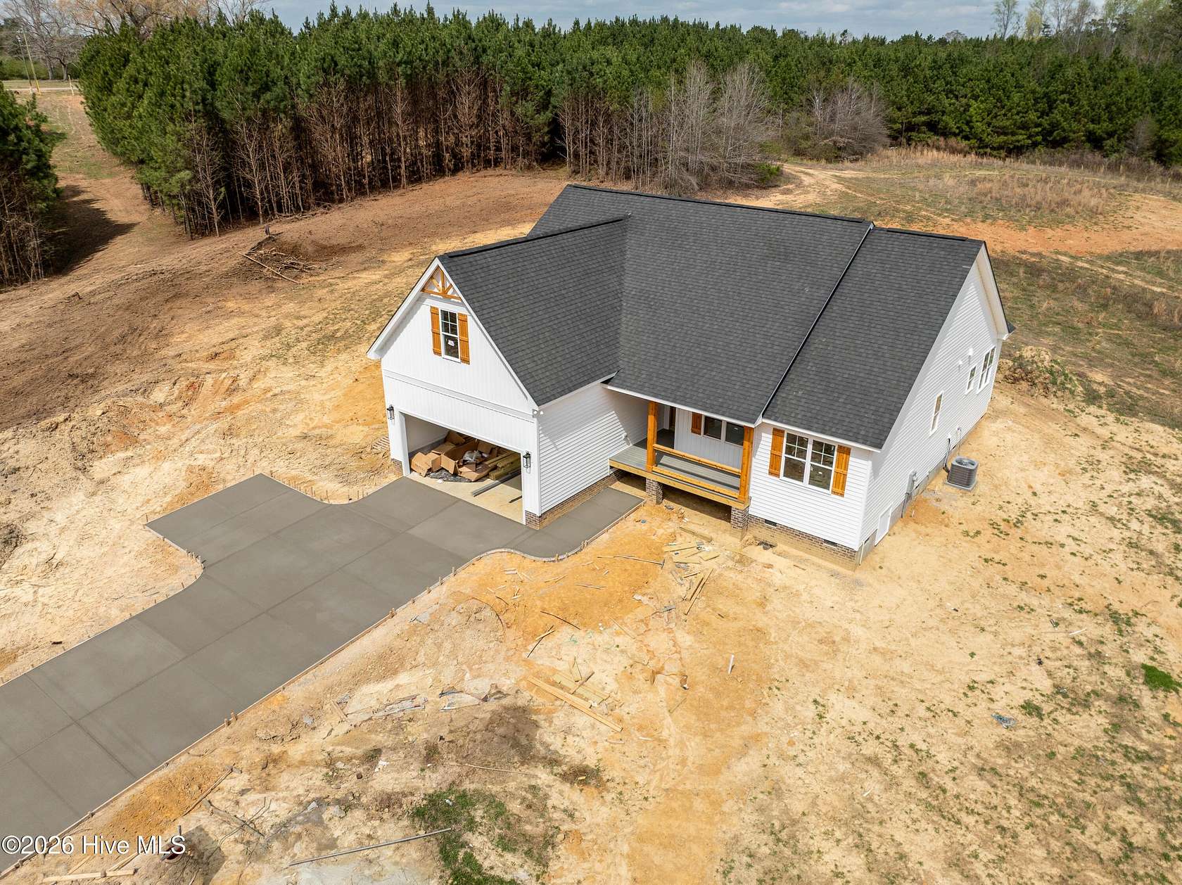 1.55 Acres of Land with Home for Sale in Spring Hope, North Carolina