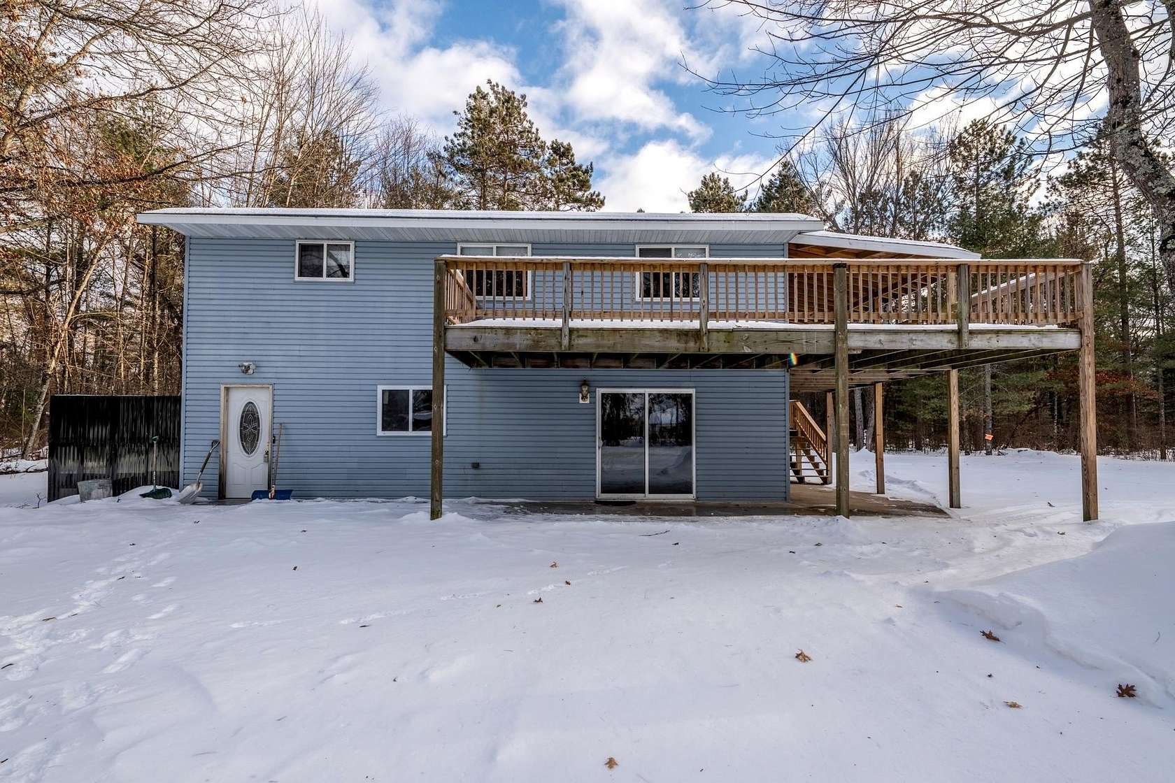 2 Acres of Residential Land with Home for Sale in Elcho, Wisconsin