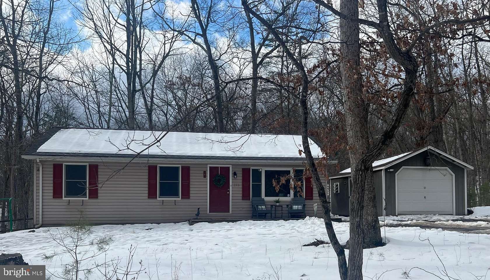 2.73 Acres of Residential Land with Home for Sale in Berkeley Springs, West Virginia